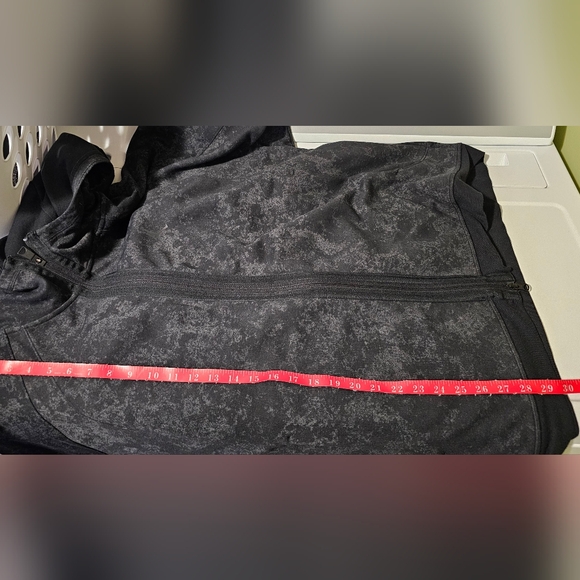 Men's Jordan Dri Fit Sport Air Fleece Hoodie Acid Wash Print Full Zip 2XL - Picture 11 of 14